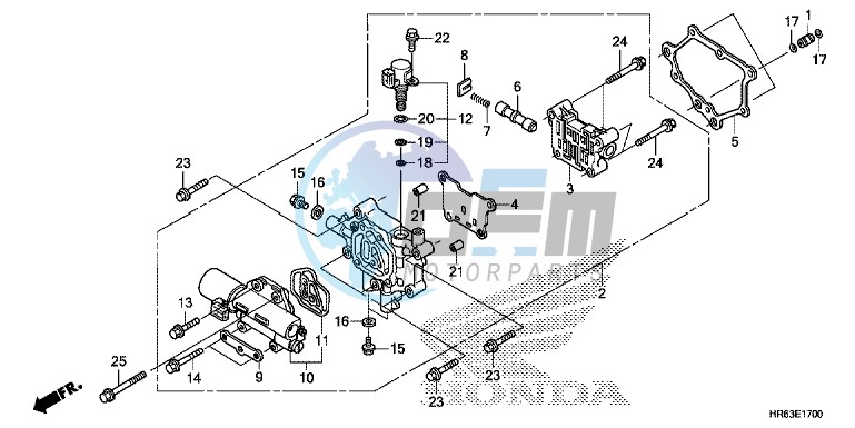 MAIN VALVE BODY