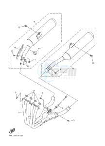 FJR1300AE FJR1300-AS ENGLAND drawing EXHAUST