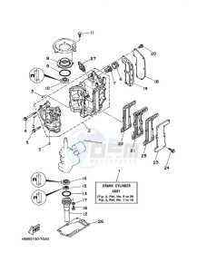 6DMHS drawing CYLINDER--CRANKCASE