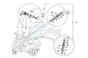 Hexagon 250 GT drawing Locks