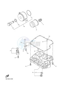 YZF-R1B 1000 (1KBP) drawing OIL CLEANER