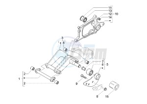 X8 200 drawing Swinging arm