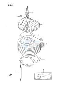 LT80 (P1) drawing CYLINDER