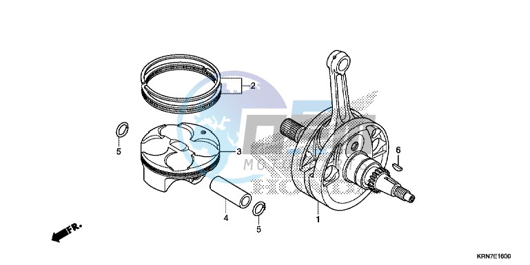 CRANKSHAFT/ PI STON