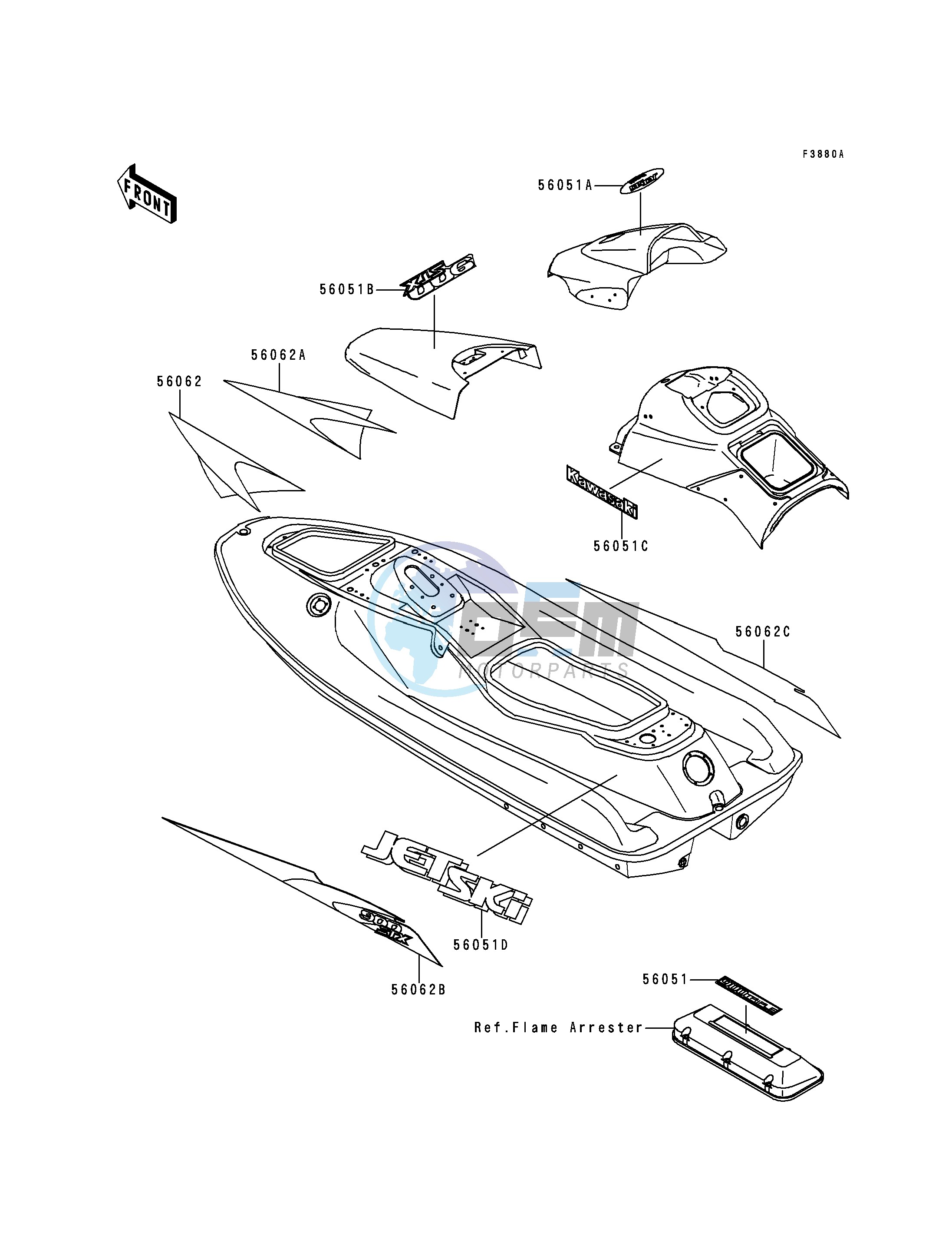 DECALS-- JT900-A2- -