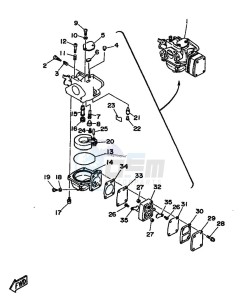 6DEM drawing CARBURETOR