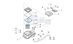 Breva V IE 1100 drawing Air box