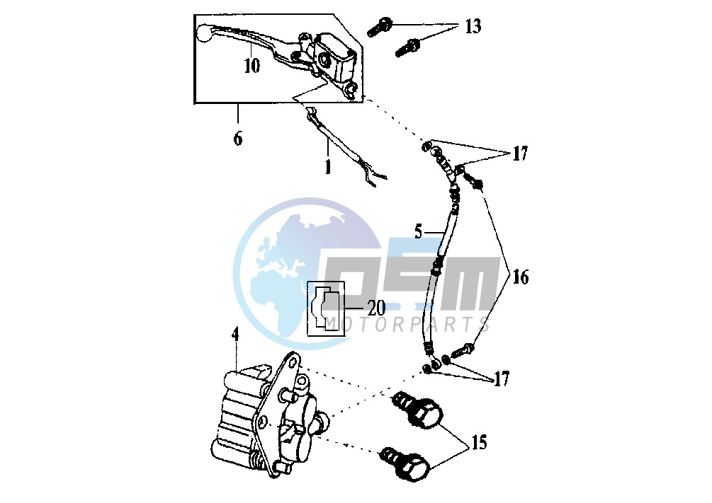 FRONT BRAKE SYSTEM