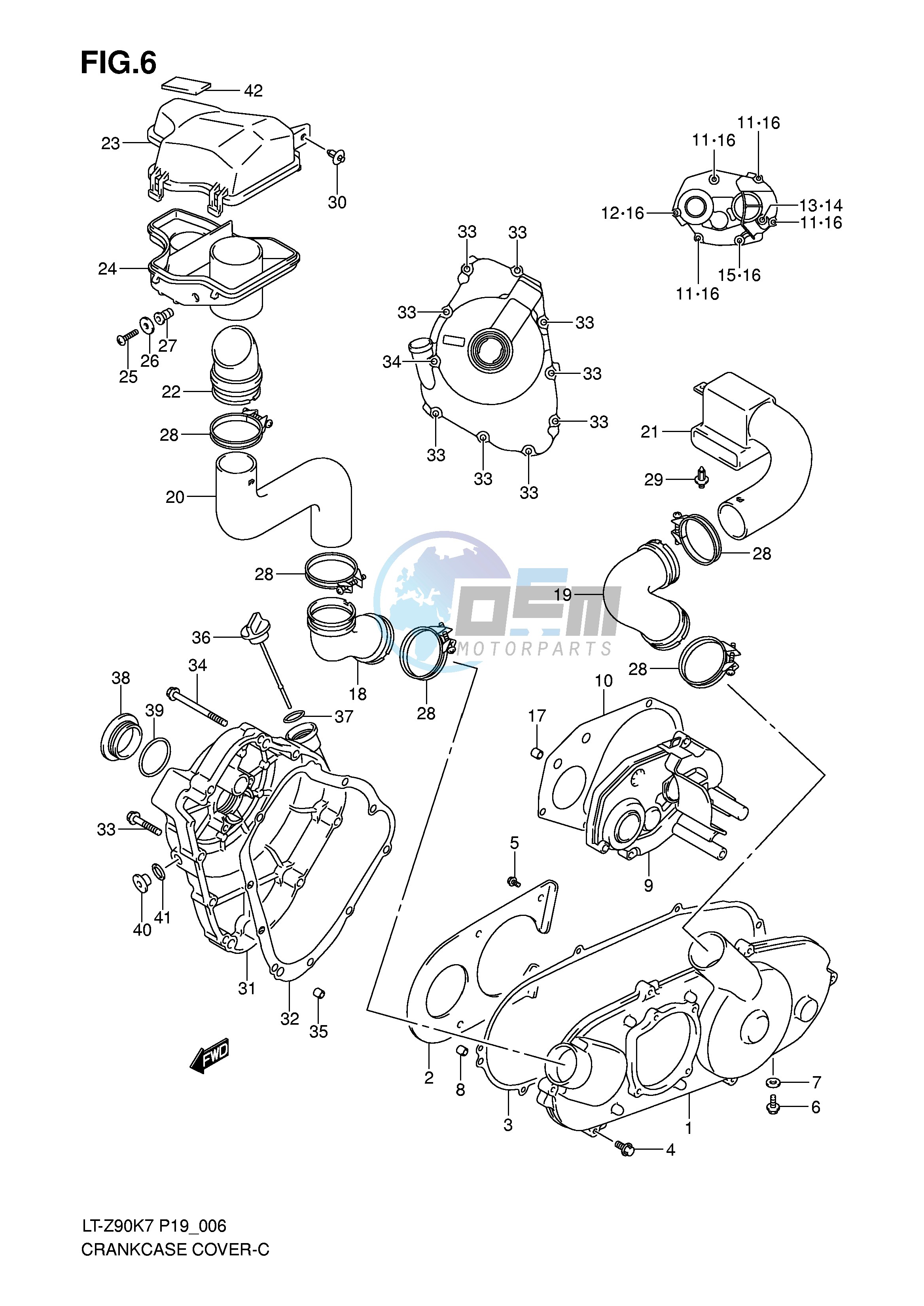 CRANKCASE COVER