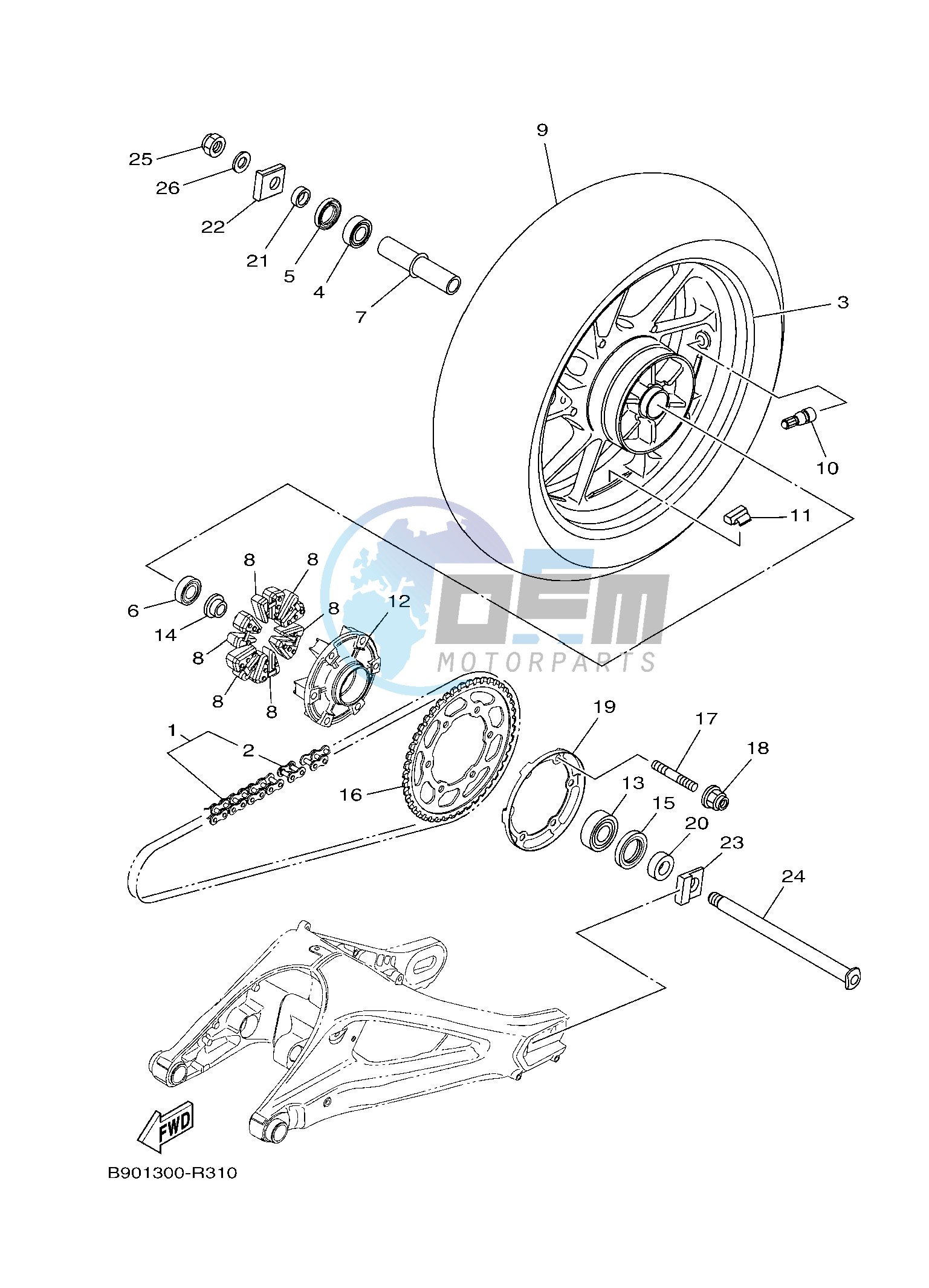 REAR WHEEL