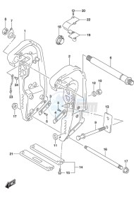 DF 250 drawing Clamp Bracket