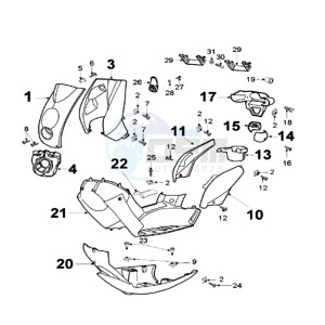 LUDIX 10 RB ONE drawing COWLING