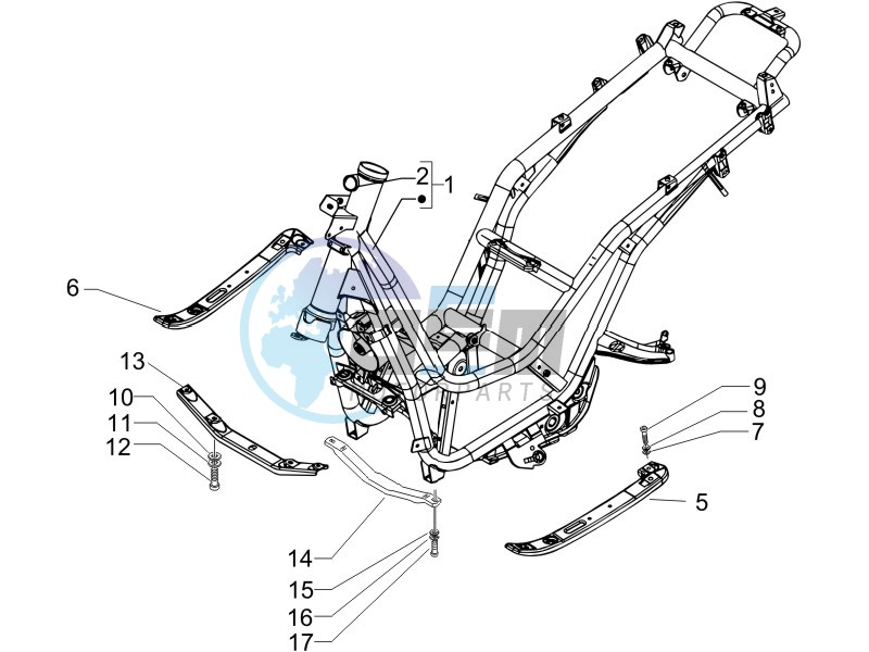 Frame bodywork