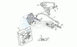 California 1100 EV (V11 EV Usa) EV (V11 EV Usa) drawing Brake caliper