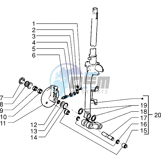 Steering column