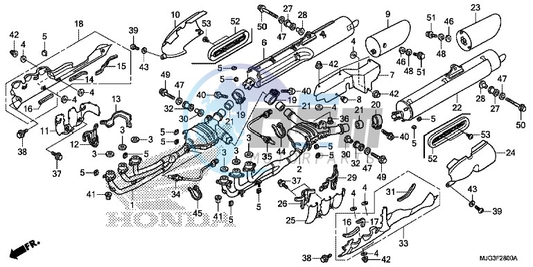 EXHAUST MUFFLER