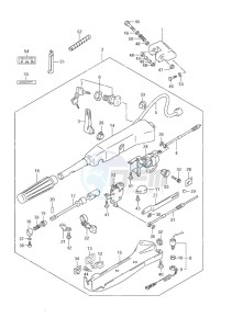 DF 70 drawing Tiller Handle (Type:H)