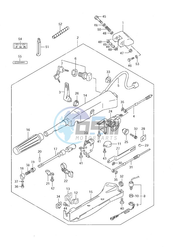 Tiller Handle (Type:H)