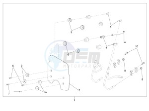 Beverly 500 Cruiser e3 2007-2012 drawing Windshield