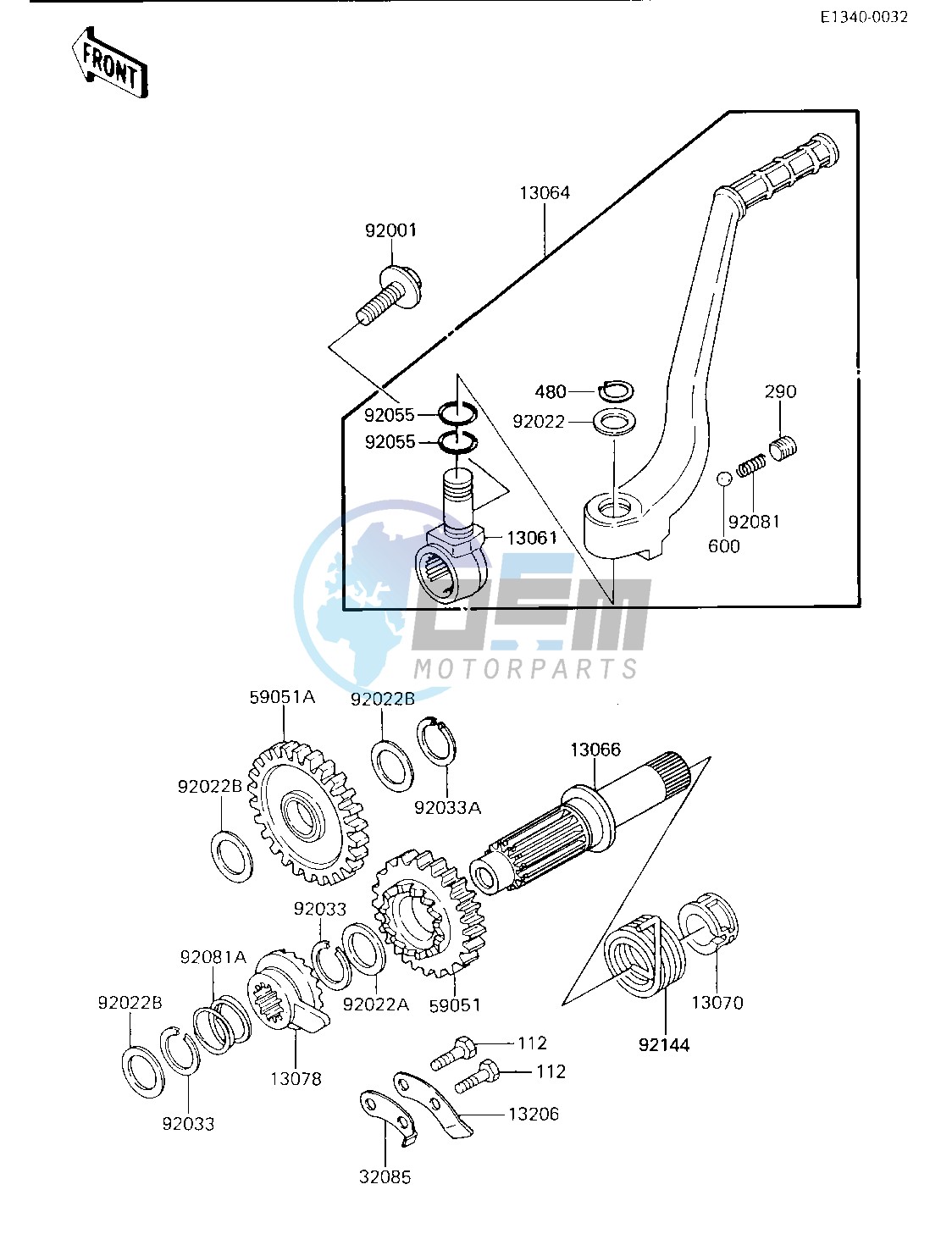 KICKSTARTER MECHANISM