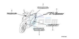 SH300A9 UK - (E / ABS MKH) drawing MARK