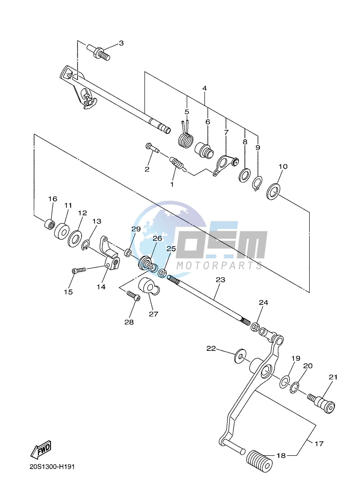 SHIFT SHAFT