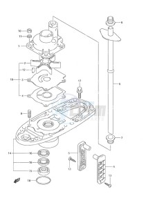 DF 25 drawing Water Pump