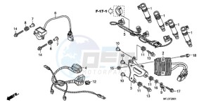 CBR600RR9 Korea - (KO) drawing SUB HARNESS