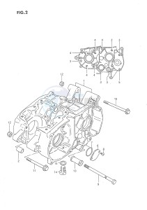 DS80 (E24) drawing CRANKCASE