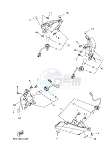 XP500 TMAX T-MAX 530 (2PWL) drawing FLASHER LIGHT