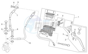 Norge 1200 IE 1200 drawing Clutch control complete