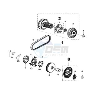 VIVA 2 R CO drawing CLUTCH