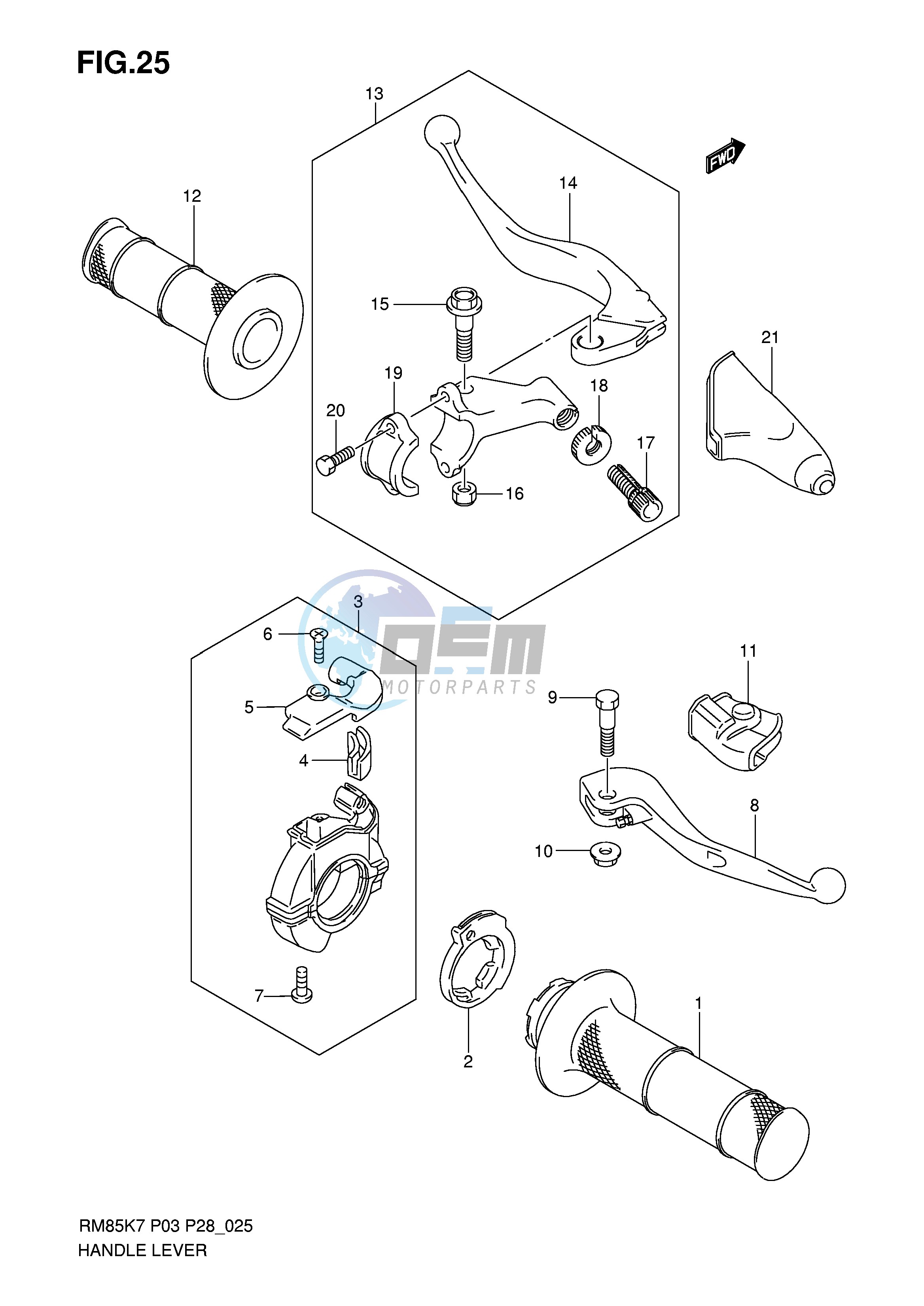 HANDLE LEVER