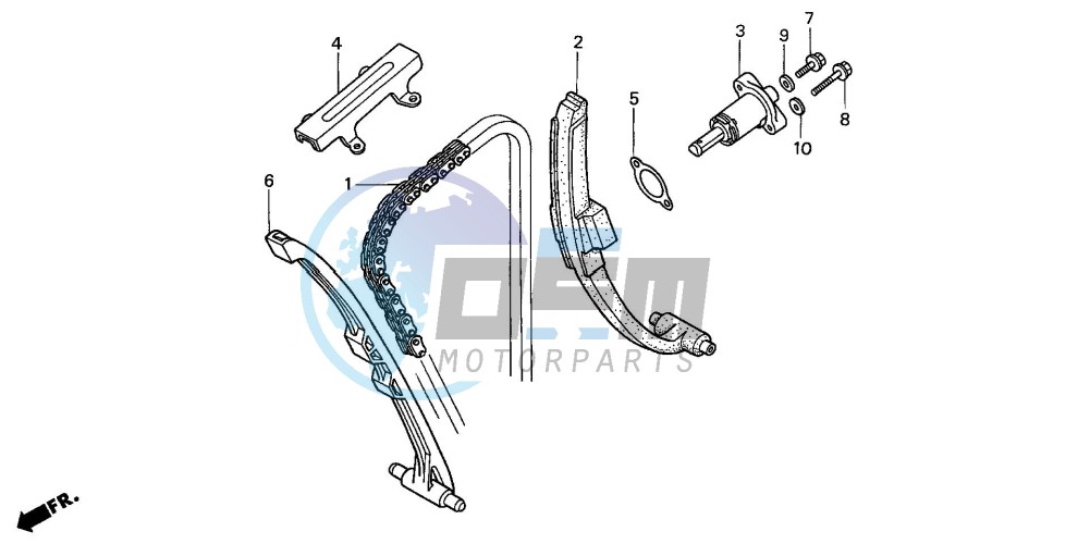 CAM CHAIN/TENSIONER