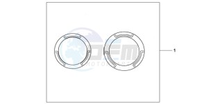 CB600F9 Europe Direct - (ED) drawing CRANCASE RING SET