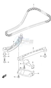 DF 50A drawing Timing Chain