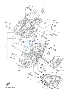 WR450F (2GCC) drawing CRANKCASE