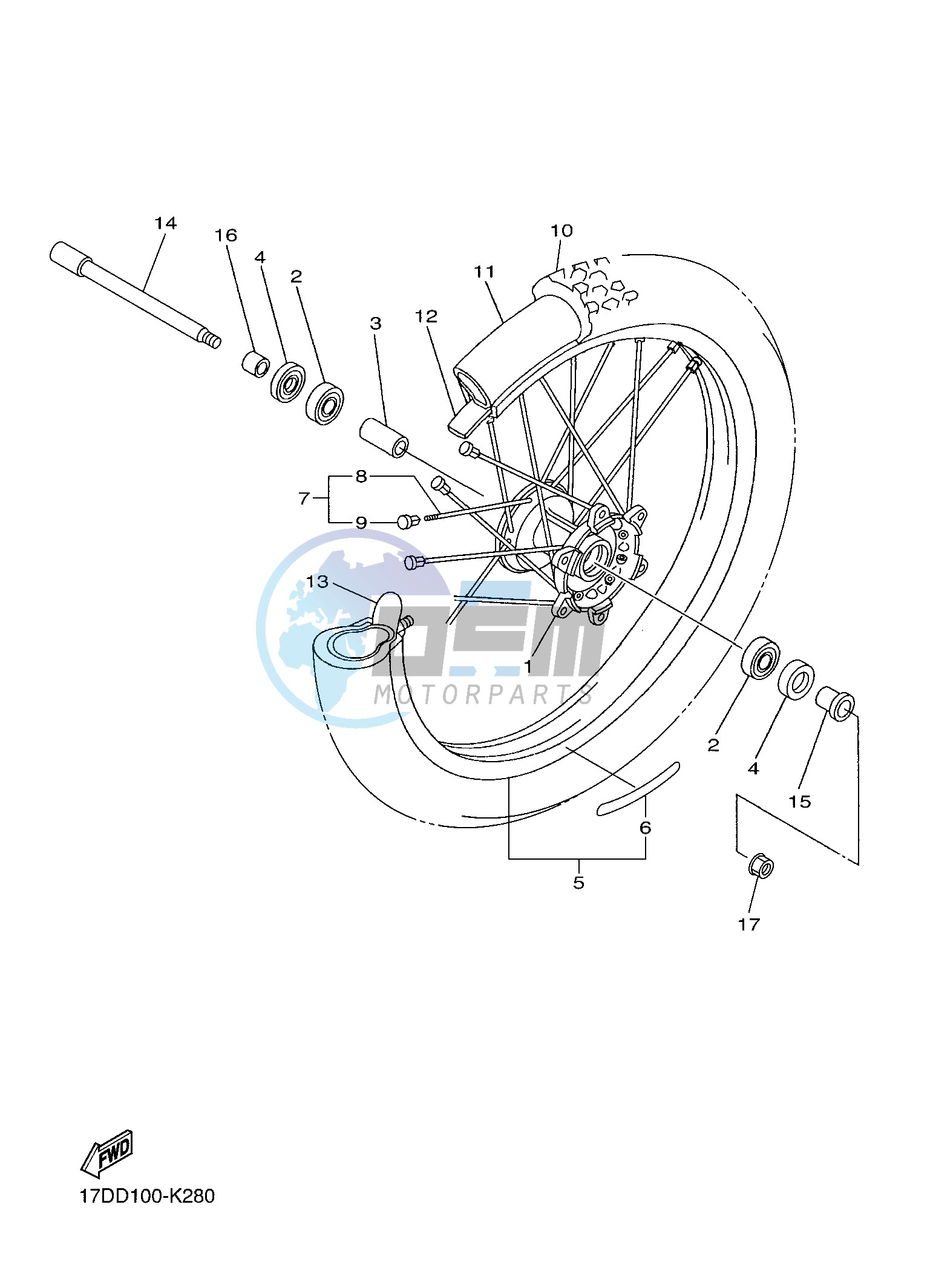 FRONT WHEEL