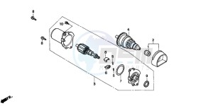 SFX50SMM drawing STARTING MOTOR