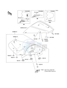 KRF 750 F [TERYX 750 4X4 NRA OUTDOORS] (F8F) C8F drawing SEAT