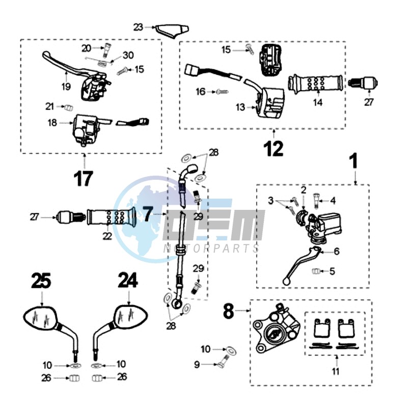 BRAKING SYSTEM CLB HANDLE