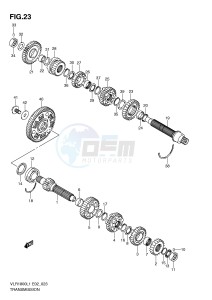 VLR1800 (E2) drawing TRANSMISSION