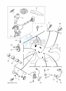 TRACER 900 GT MTT850D (B1JD) drawing ELECTRICAL 2