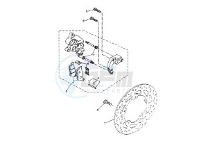 XC VERSITY 300 drawing FRONT BRAKE CALIPER