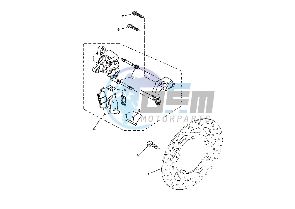 FRONT BRAKE CALIPER