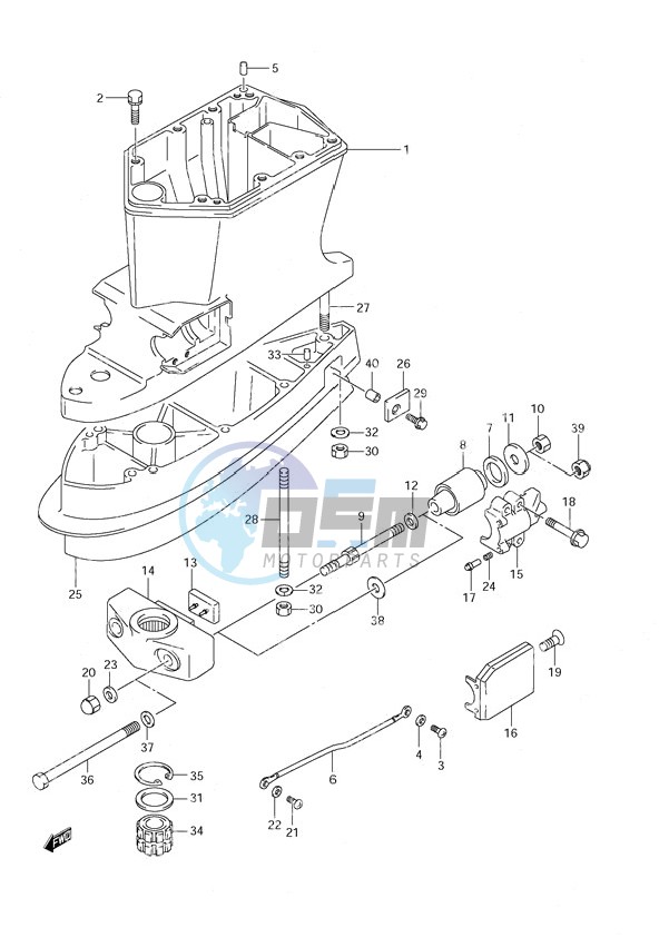 Driveshaft Housing