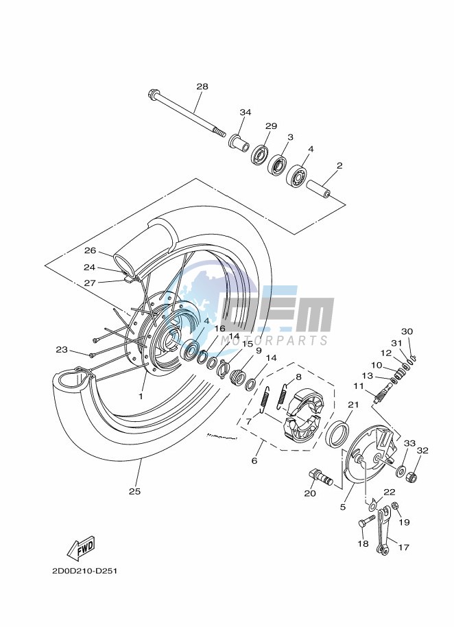 FRONT WHEEL