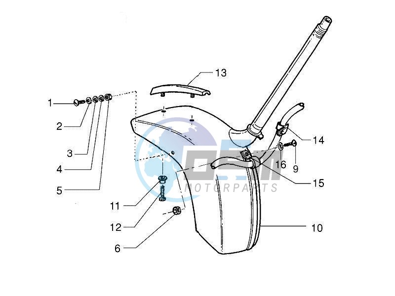 Wheel housing - Mudguard