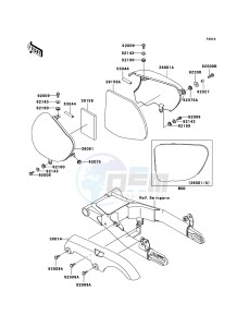 W650 EJ650-C7P GB XX (EU ME A(FRICA) drawing Side Covers/Chain Cover