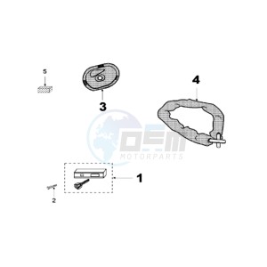 GEOPOLIS 125 SC drawing STEERINGHEAD